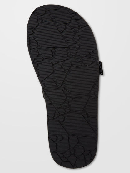 Eco Recliner Slide Sandals - BLACK GREY