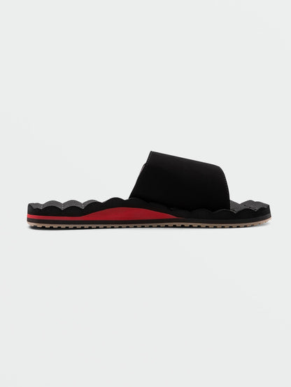 Recliner Slide Sandals - RIBBON RED