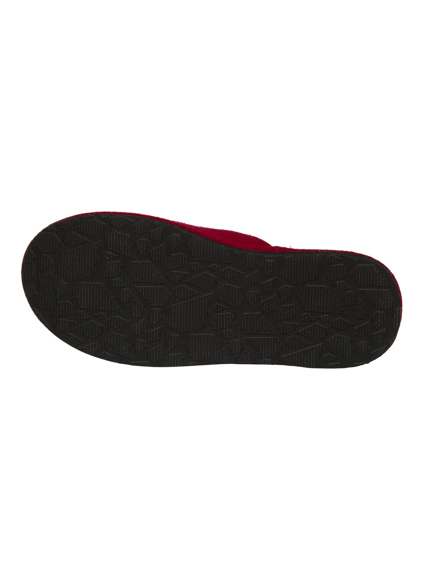 SANTASTONE COZY SLIPPER - DEEP RED