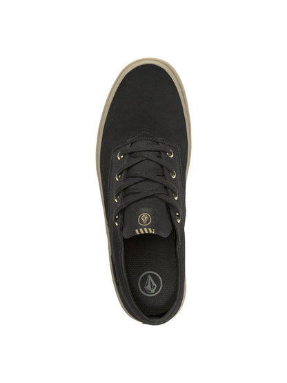 Draw Lo Suede Shoe - BLACK OUT