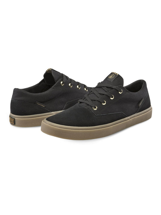 Draw Lo Suede Shoe - BLACK OUT