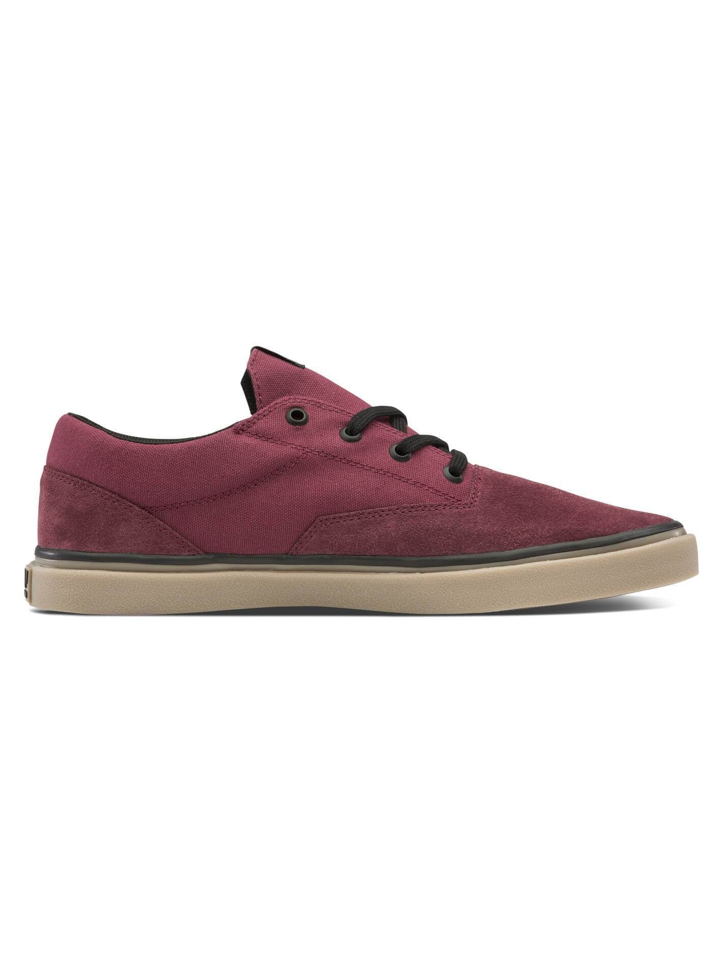 Draw Lo Suede Shoes - Burgundy