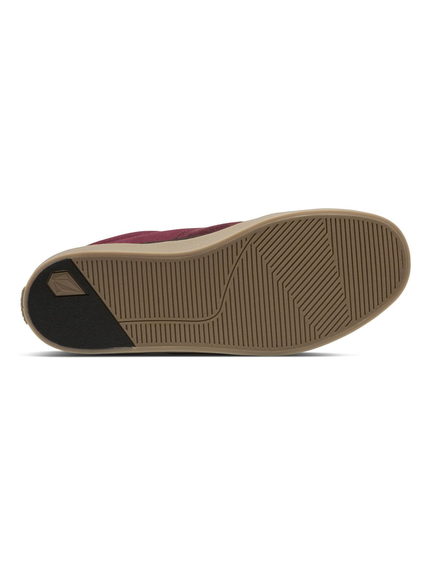 Draw Lo Suede Shoes - Burgundy