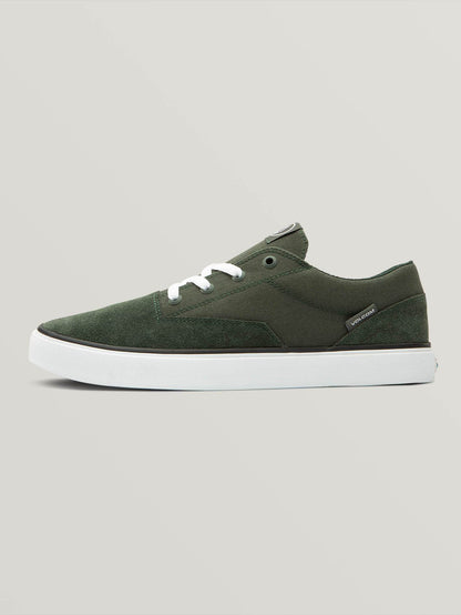 Draw Lo Suede Shoe - Faded Army