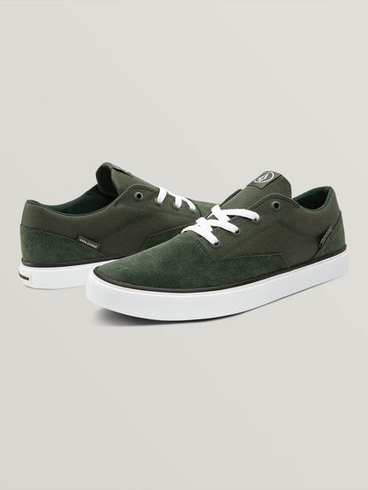 Draw Lo Suede Shoe - Faded Army