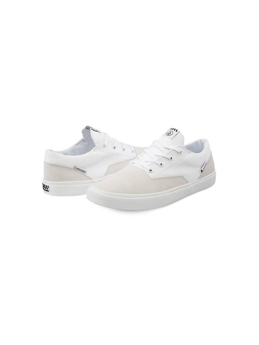 Draw Lo Suede Shoes - White