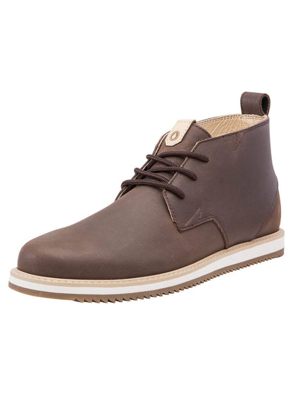 Del Coasta Leather Shoe - Coffee