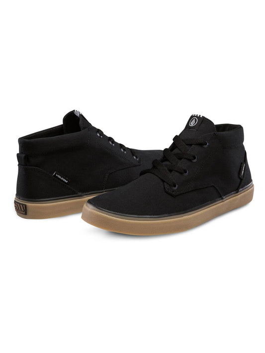 DRAW MID SHOE BLACK