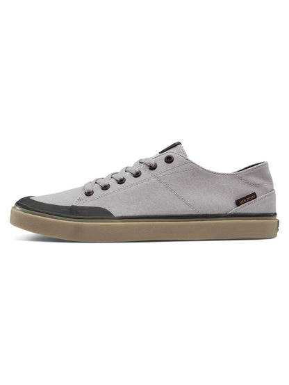 Leeds Canvas Shoes - Neutral Grey