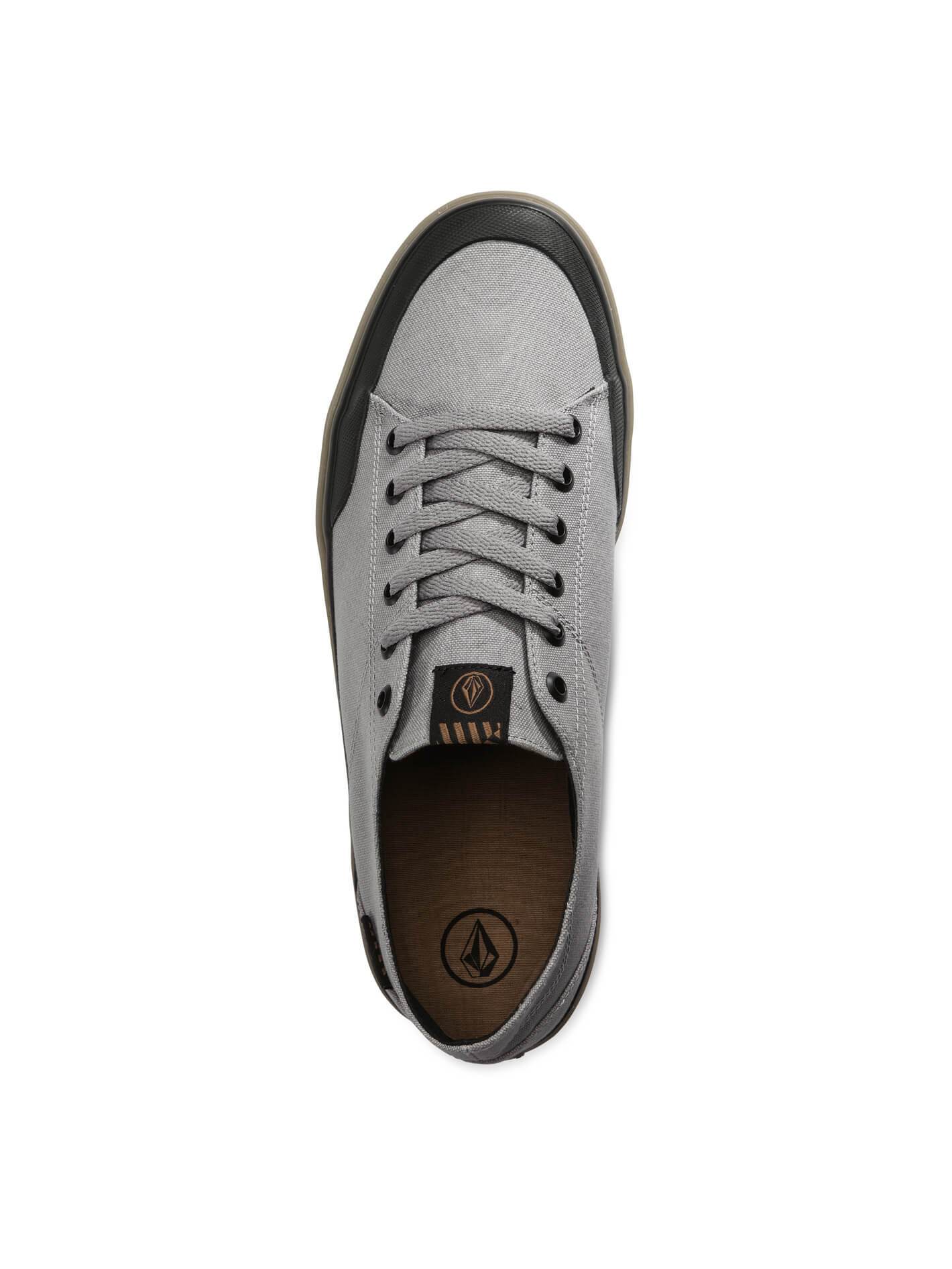 Leeds Canvas Shoes - Neutral Grey