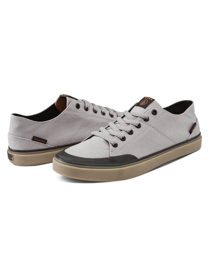 Leeds Canvas Shoes - Neutral Grey