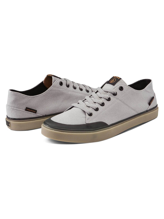 Leeds Canvas Shoes - Neutral Grey