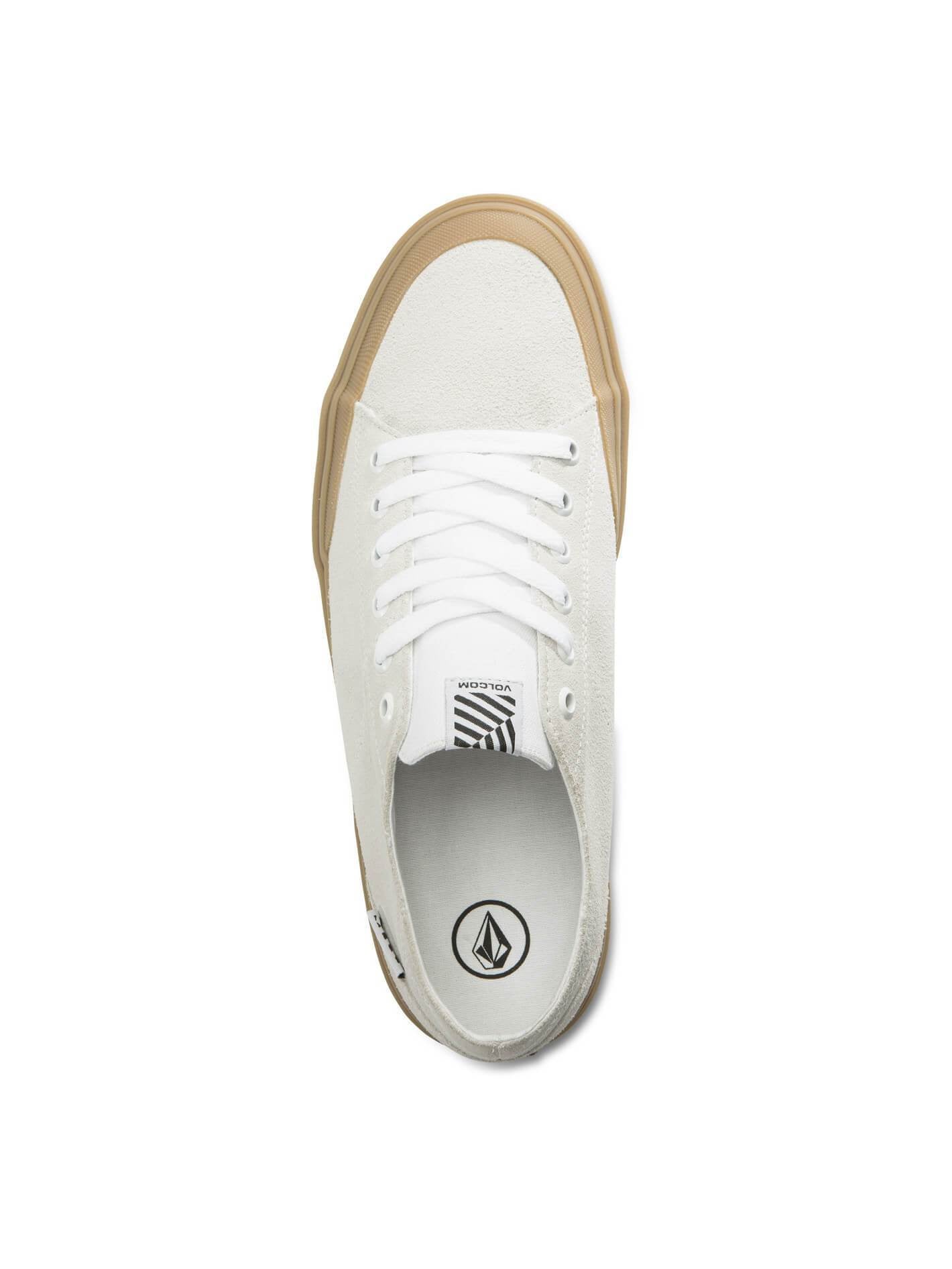 Leeds Suede Shoes - Egg White