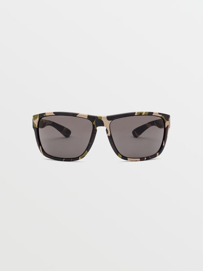 Baloney Matte Camo Sunglasses (Gray Lens) - GRAY