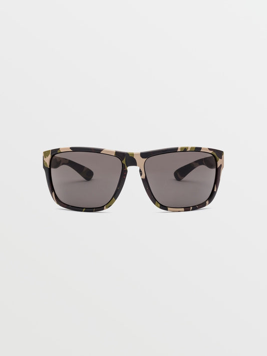 Baloney Matte Camo Sunglasses (Gray Lens) - GRAY