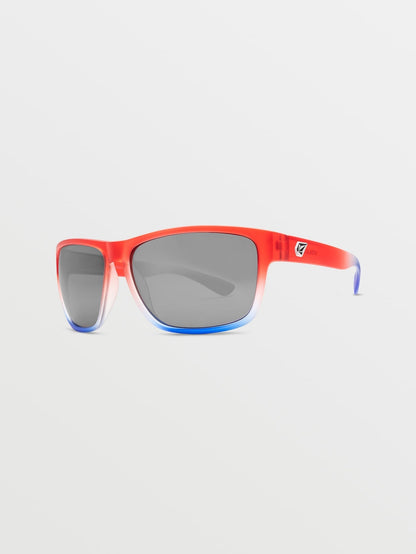 Baloney Stars & Stripes Sunglasses (Silver Mirror Lens) - STORMY SEA