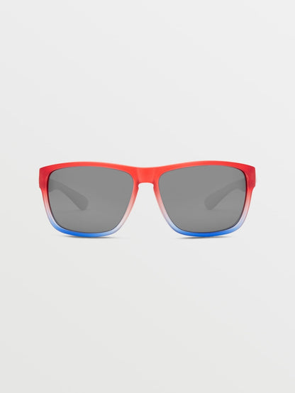 Baloney Stars & Stripes Sunglasses (Silver Mirror Lens) - STORMY SEA