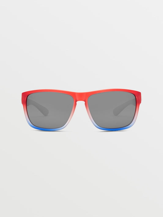 Baloney Stars & Stripes Sunglasses (Silver Mirror Lens) - STORMY SEA