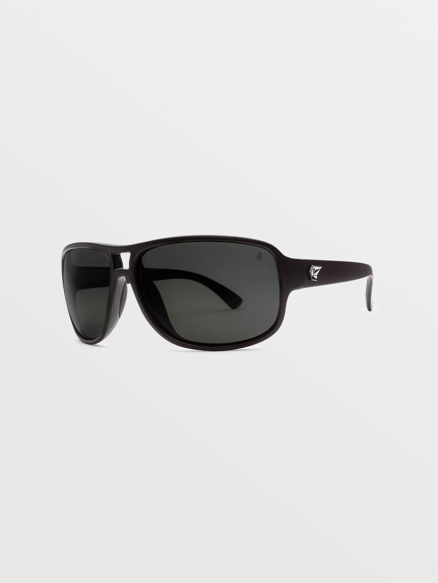 Stoke Matte Black Sunglasses (Gray Polar Lens) - GRAY POLAR