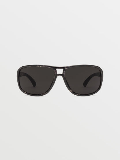 Stoke Gloss Charcoal Tort Sunglasses (Gray Lens) - CHARCOAL