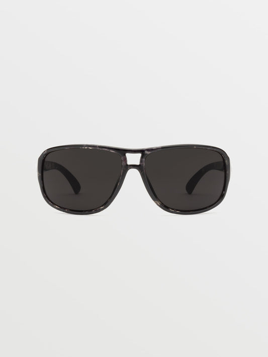 Stoke Gloss Charcoal Tort Sunglasses (Gray Lens) - CHARCOAL