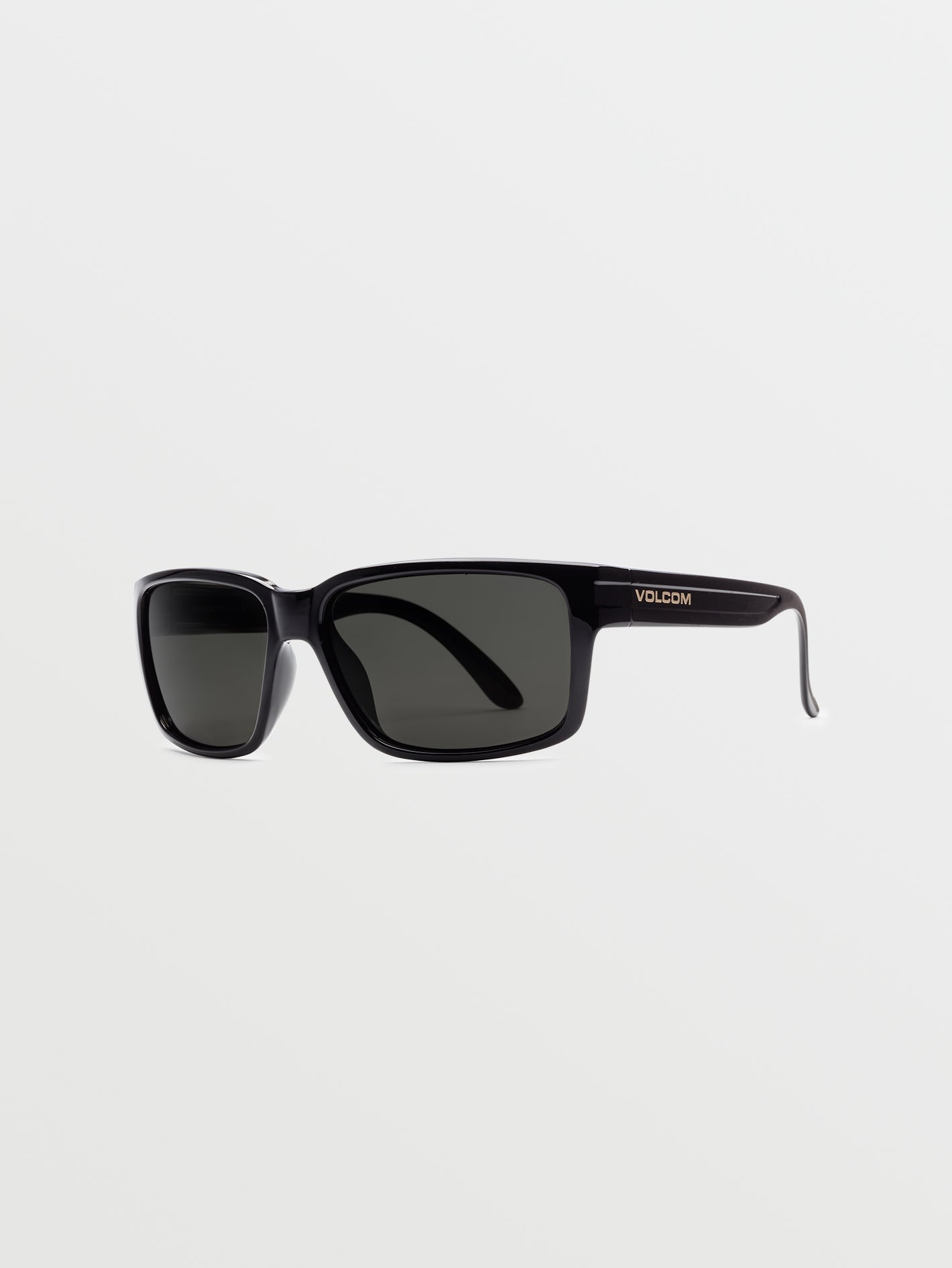 Stoneage Gloss Black Sunglasses (Gray Polar Lens) - GRAY POLAR
