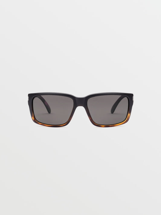 Stoneage Matte Darkside Sunglasses (Gray Polar Lens) - GRAY POLAR