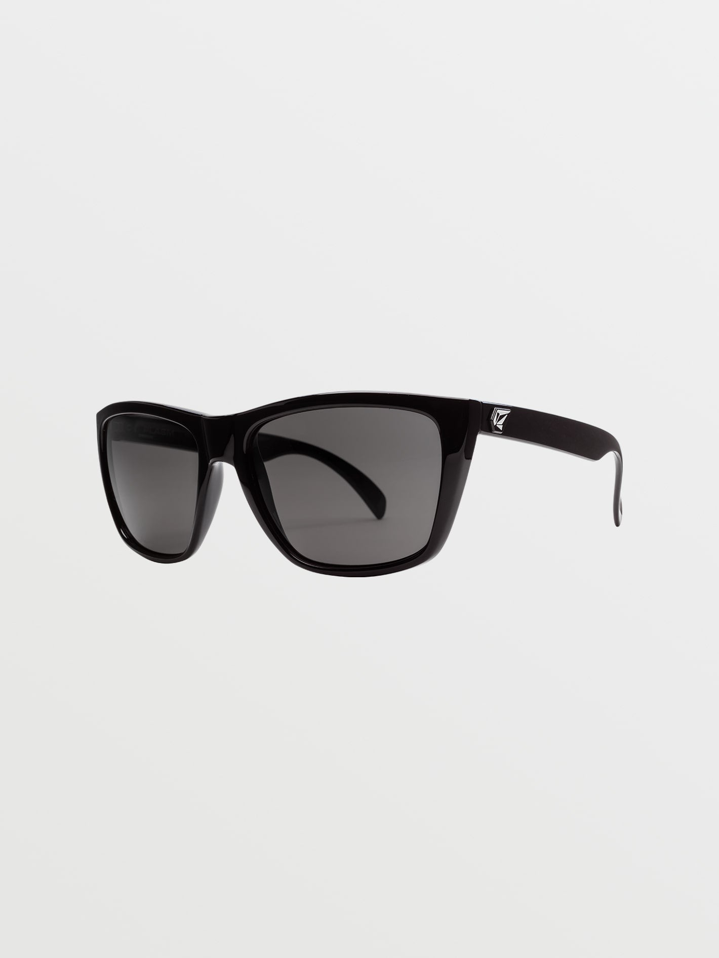 Palm Gloss Black Sunglasses (Gray Lens) - GRAY