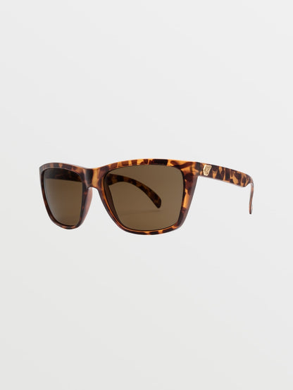 Palm Matte Tort Sunglasses (Bronze Lens) - BRONZE