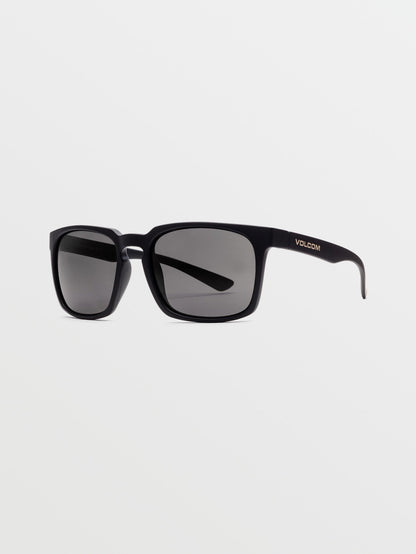 Sunglasses Alive - Matte Black/Gray Polar