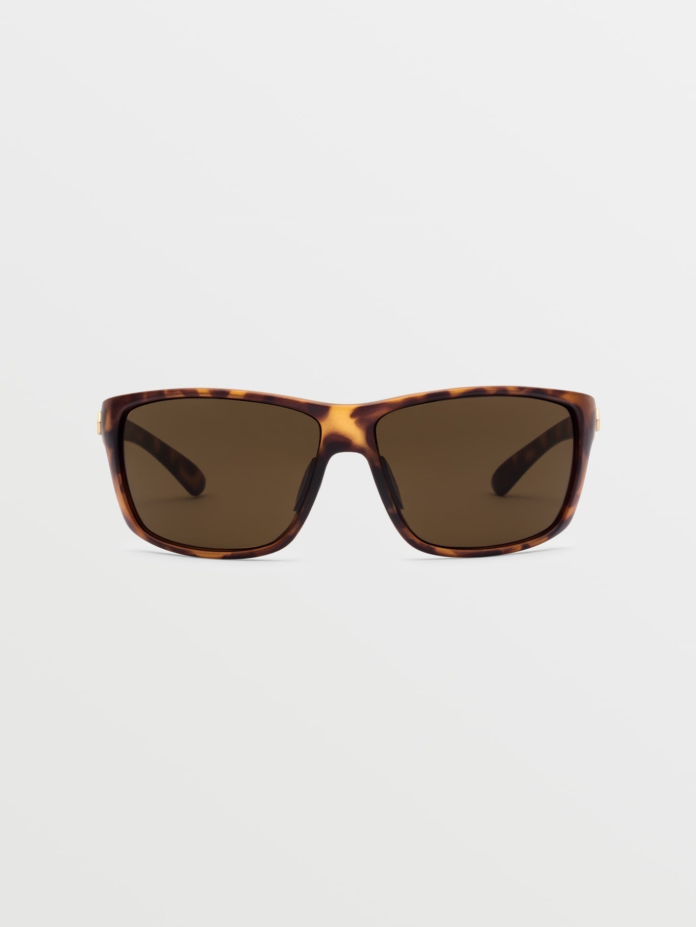Roll Matte Tort Sunglasses (Bronze Lens) - BRONZE