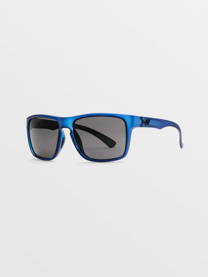 Trick Matte Deep Sea Sunglasses (Gray Polar Lens) - GRAY POLAR