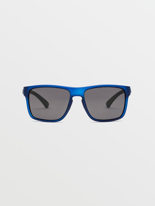 Trick Matte Deep Sea Sunglasses (Gray Polar Lens) - GRAY POLAR