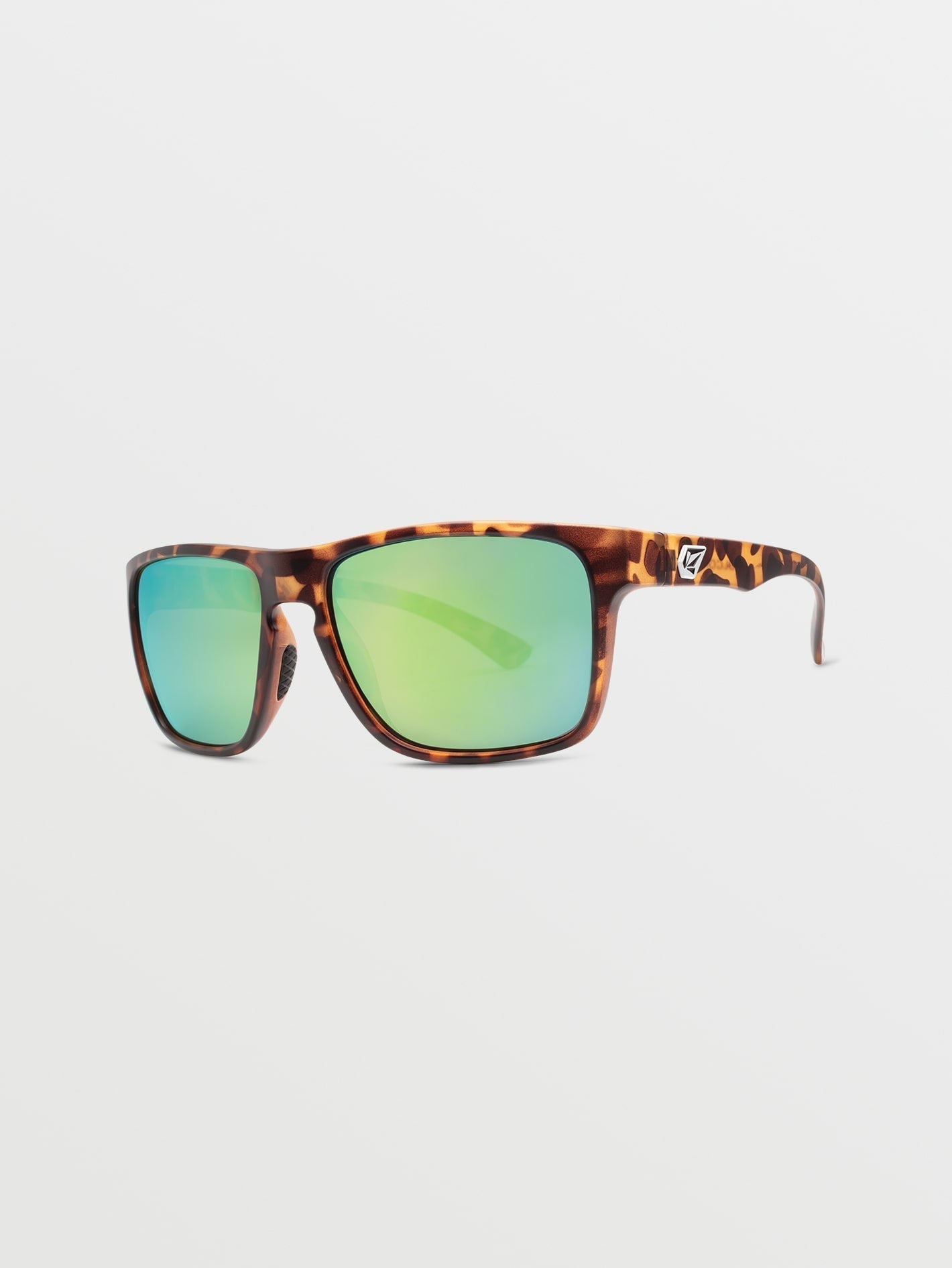 Trick Matte Tort Sunglasses (Green Polar Lens) - MARTINI OLIVE