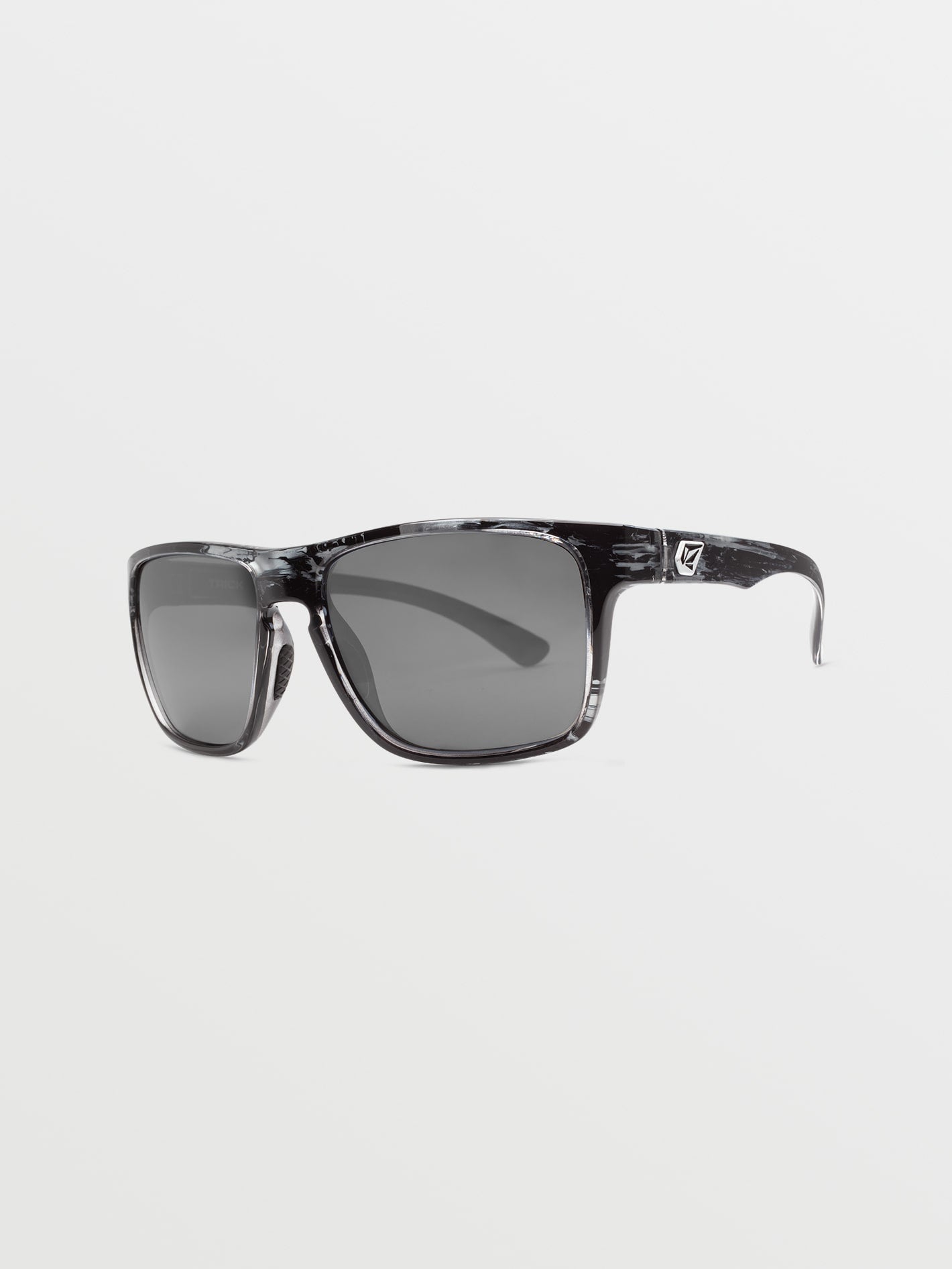Trick Gloss Marble Sunglasses (Silver Mirror Lens) - MARINA BLUE