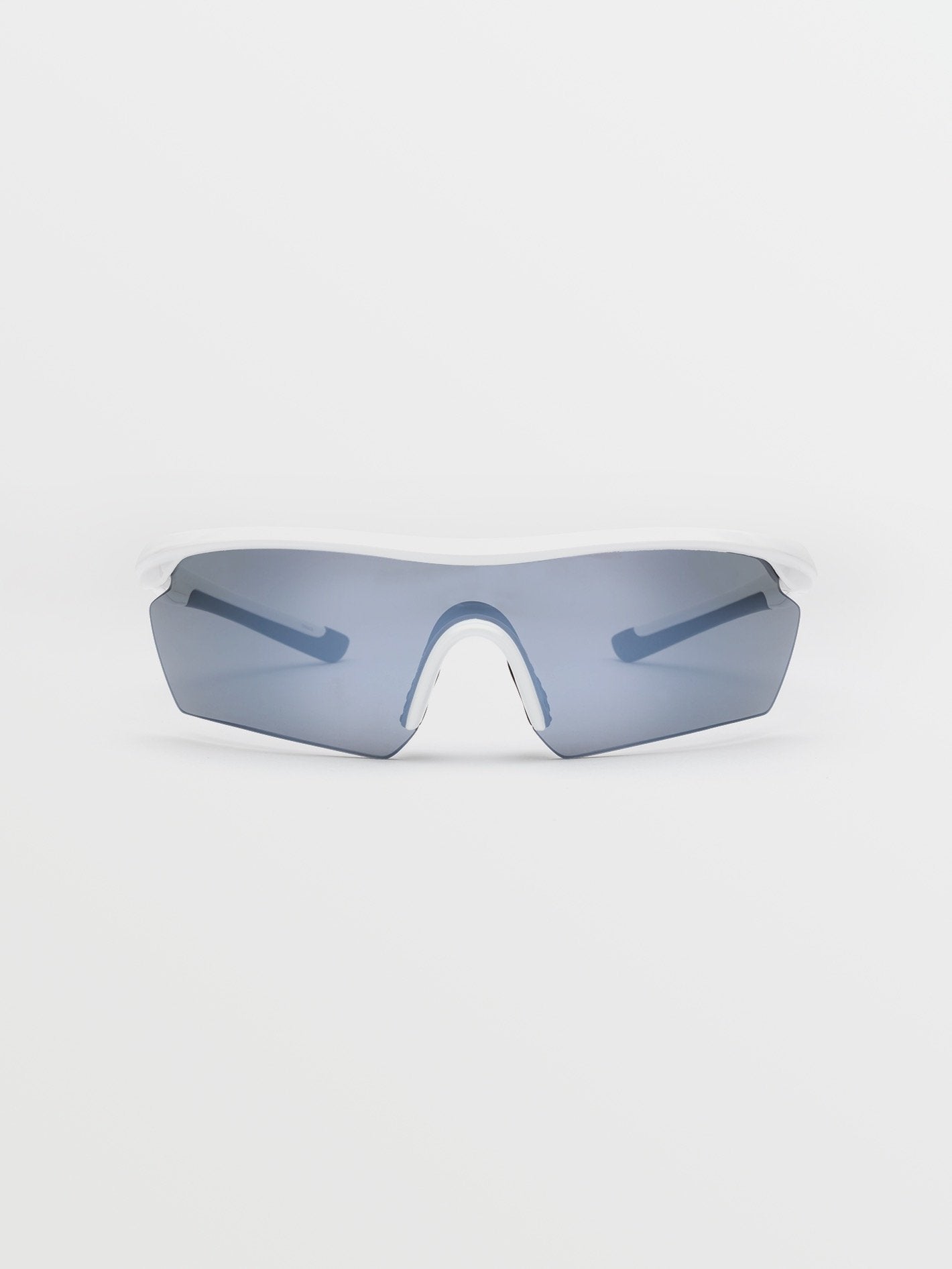 Download Gloss White Mirror Sunglasses (Platinium Lens)- GLOSS WHITE