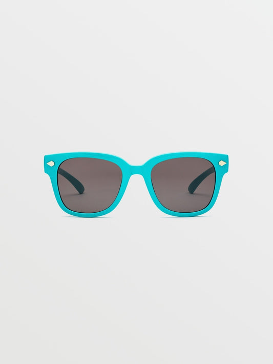 Freestyle Gloss Aqua Sunglasses (Gray Lens) - GRAY