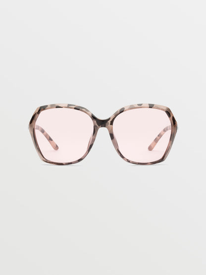 Psychic Deff Leopard Sunglasses (Rose Lens) - LEOPARD