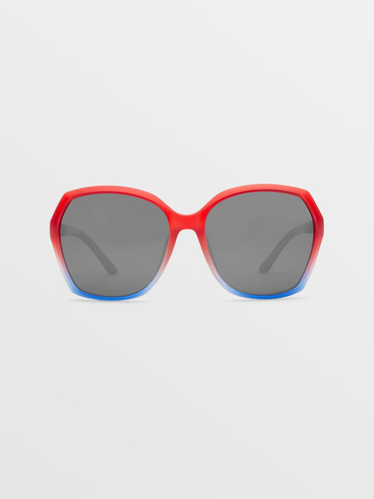 Psychic Stars&Stripes Sunglasses (Silver Mirror Lens) - STORMY SEA