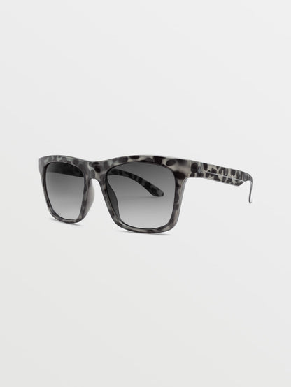 Jewel Gloss Nude Tort Sunglasses (Gray Gradient Lens) - NUTMEG