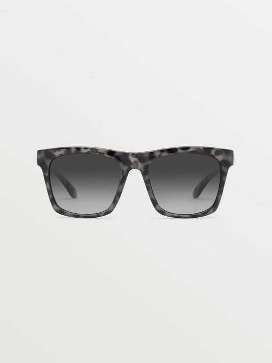 Jewel Gloss Nude Tort Sunglasses (Gray Gradient Lens) - NUTMEG
