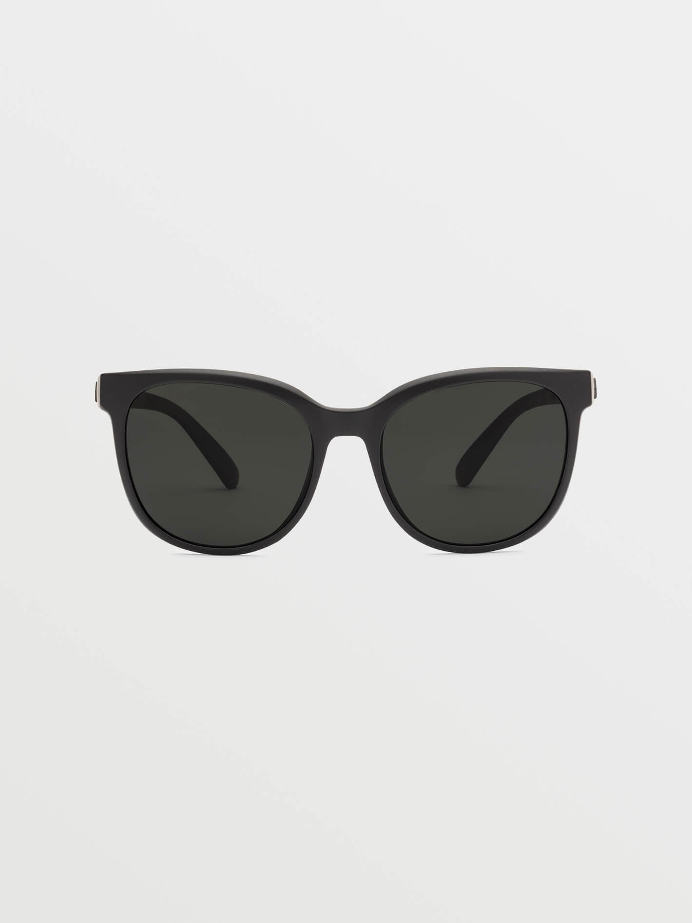 Garden Matte Black Sunglasses (Gray Polar Lens) - GRAY POLAR