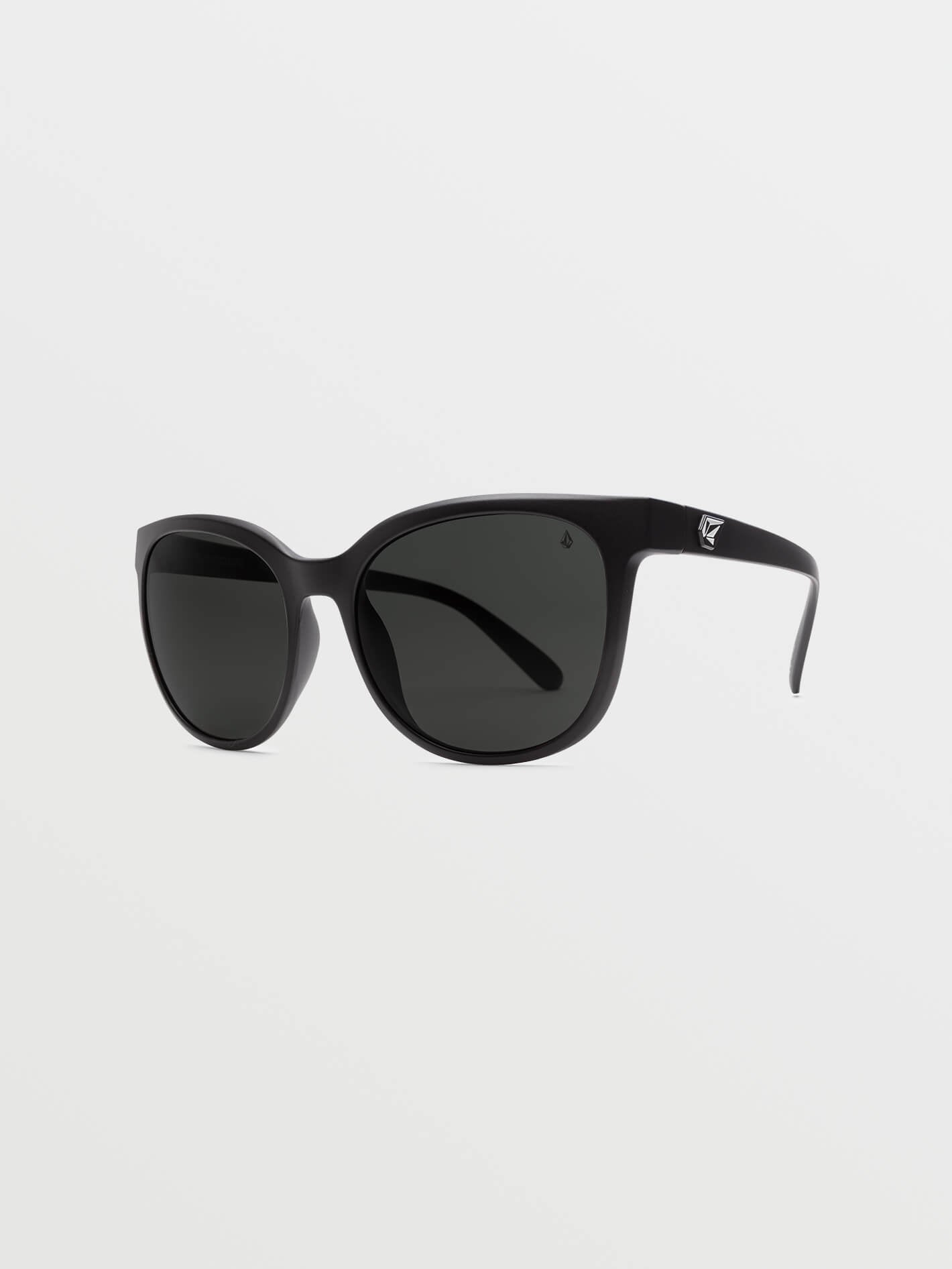 Garden Matte Black Sunglasses (Gray Polar Lens) - GRAY POLAR