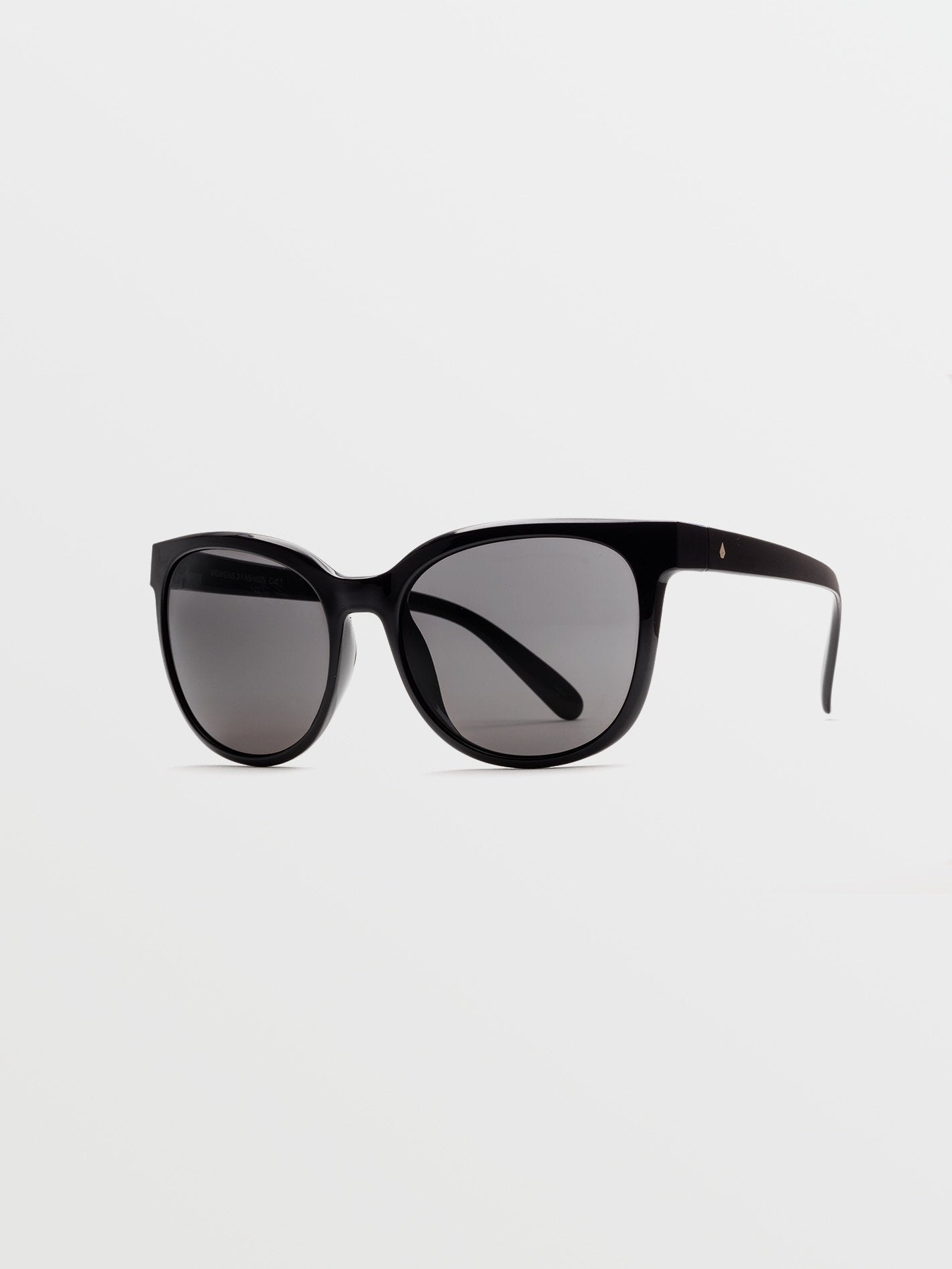 Garden Gloss Black Sunglasses (Gray Lens) - GRAY