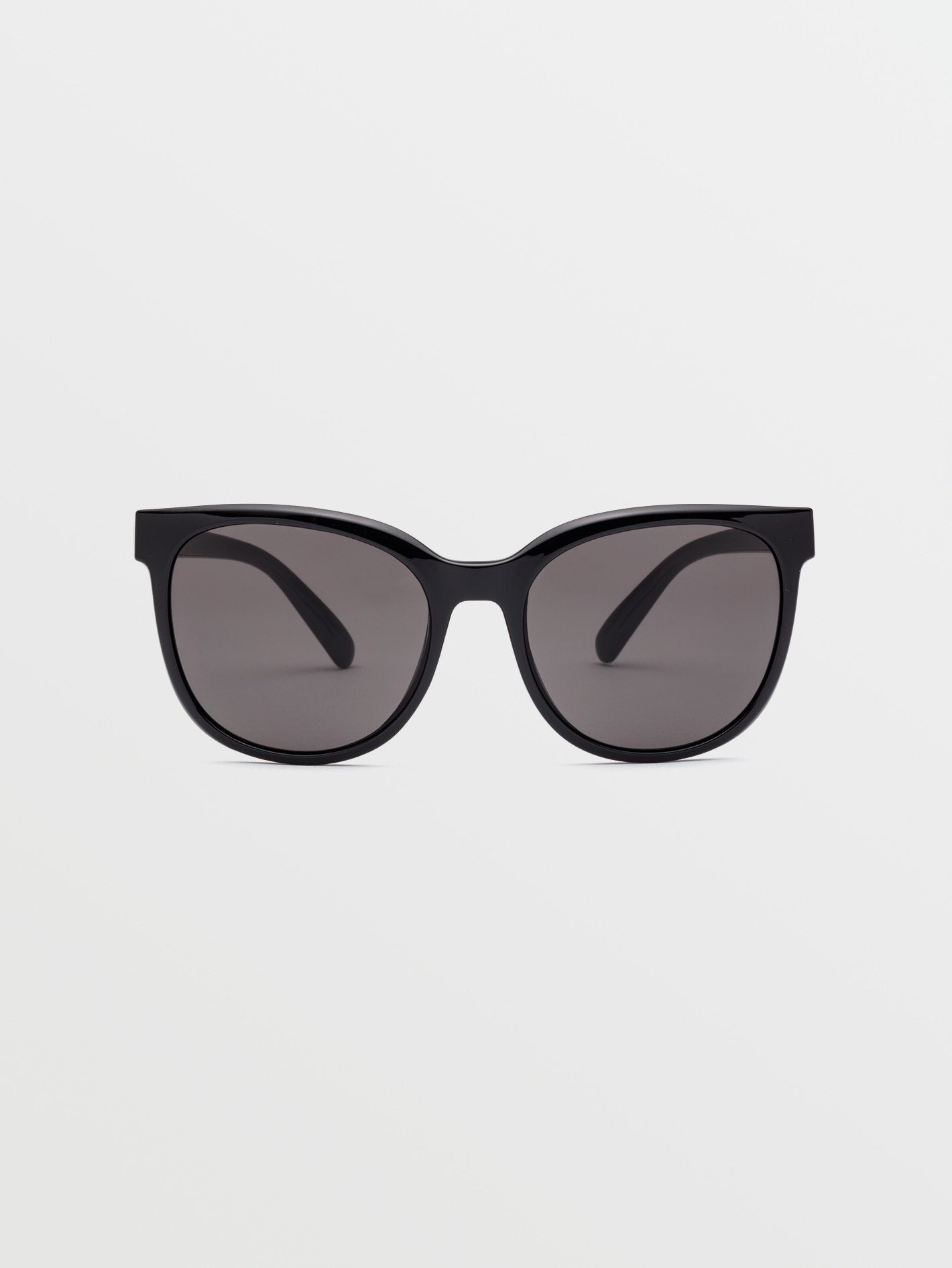 Garden Gloss Black Sunglasses (Gray Lens) - GRAY