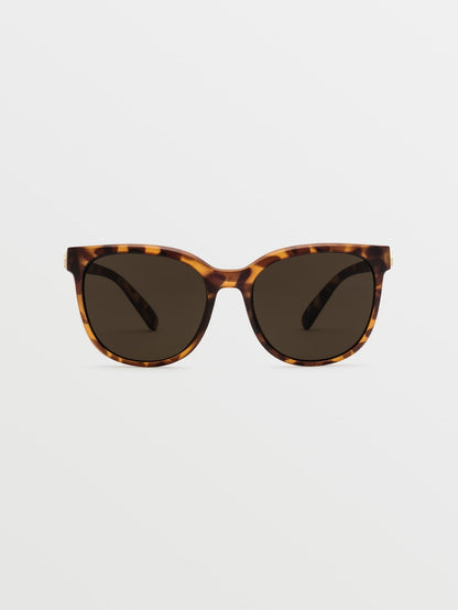 Garden Matte Tort Sunglasses (Bronze Lens) - BRONZE