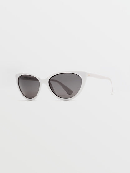 Sunglasses Butter - Gloss White/Gray
