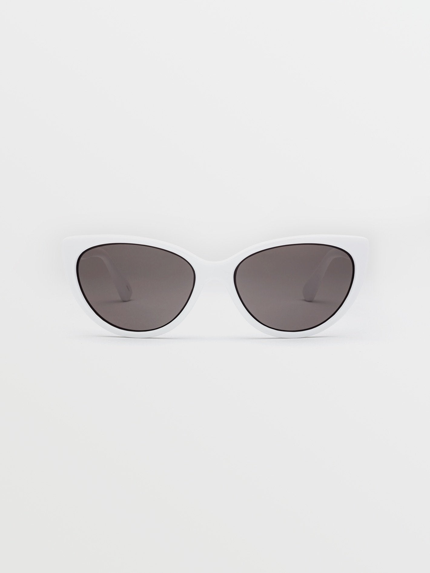 Sunglasses Butter - Gloss White/Gray