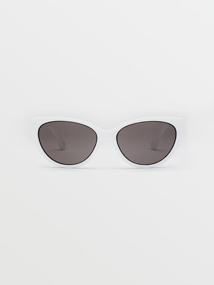 Sunglasses Butter - Gloss White/Gray