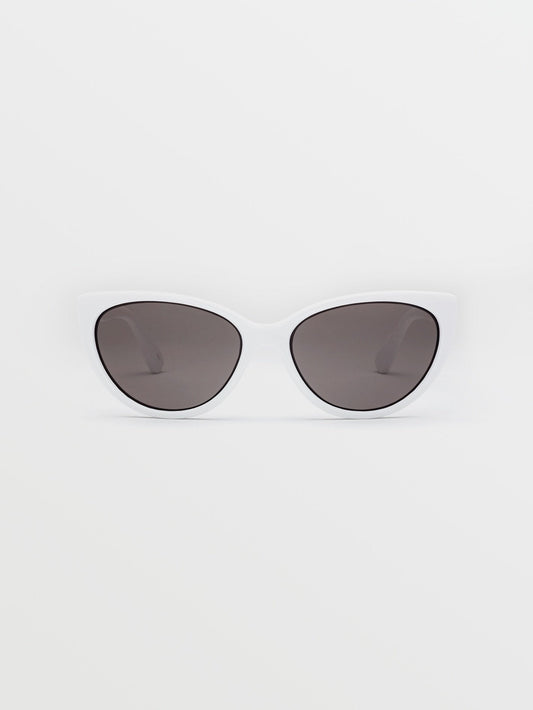 Sunglasses Butter - Gloss White/Gray